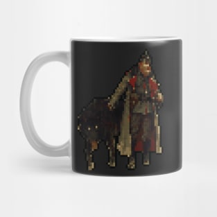 Scythe Saxony Empire Pixel Design - Board Game Inspired Graphic - Tabletop Gaming Mug